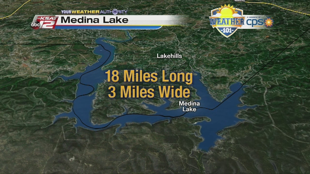 Weather 101 Why Medina Lake responds slowly to rain