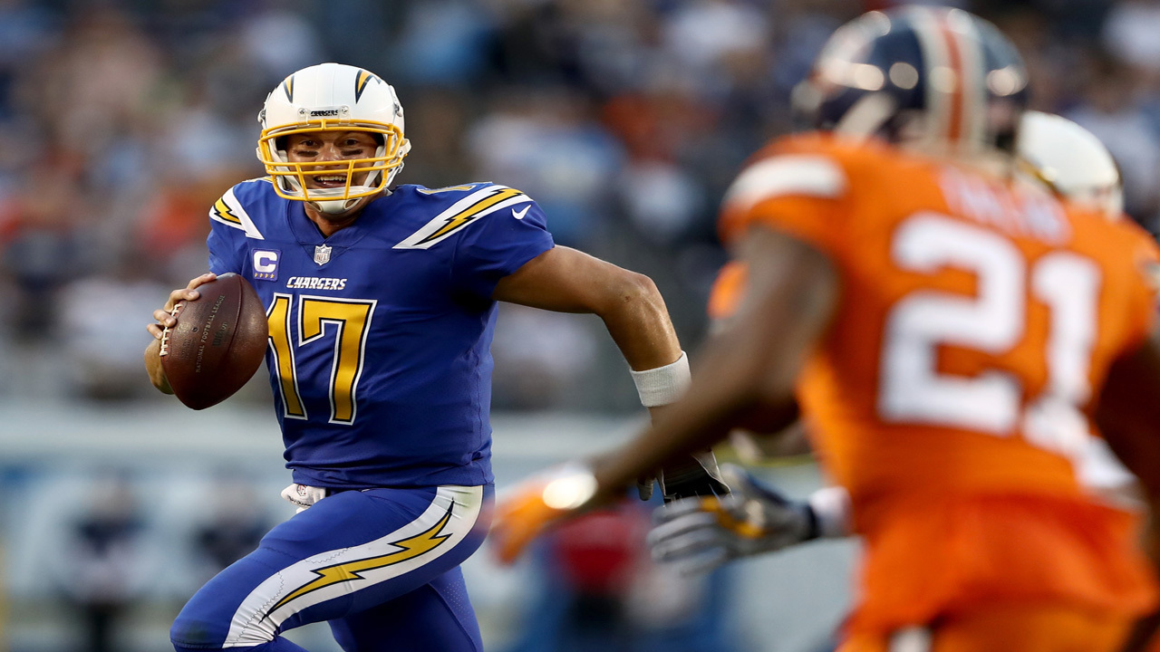 Rivers, Chargers ease some pain by beating Broncos 21-13