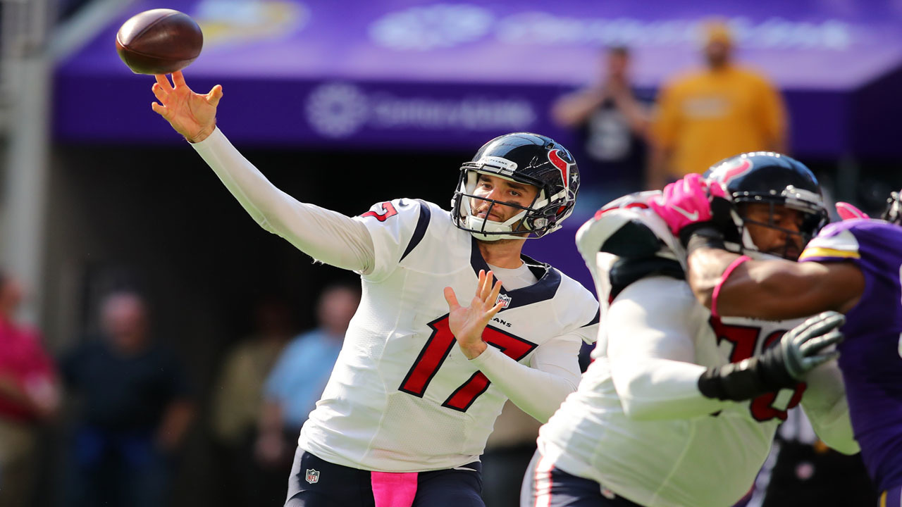 Texans stay confident in Osweiler as they prepare for Colts