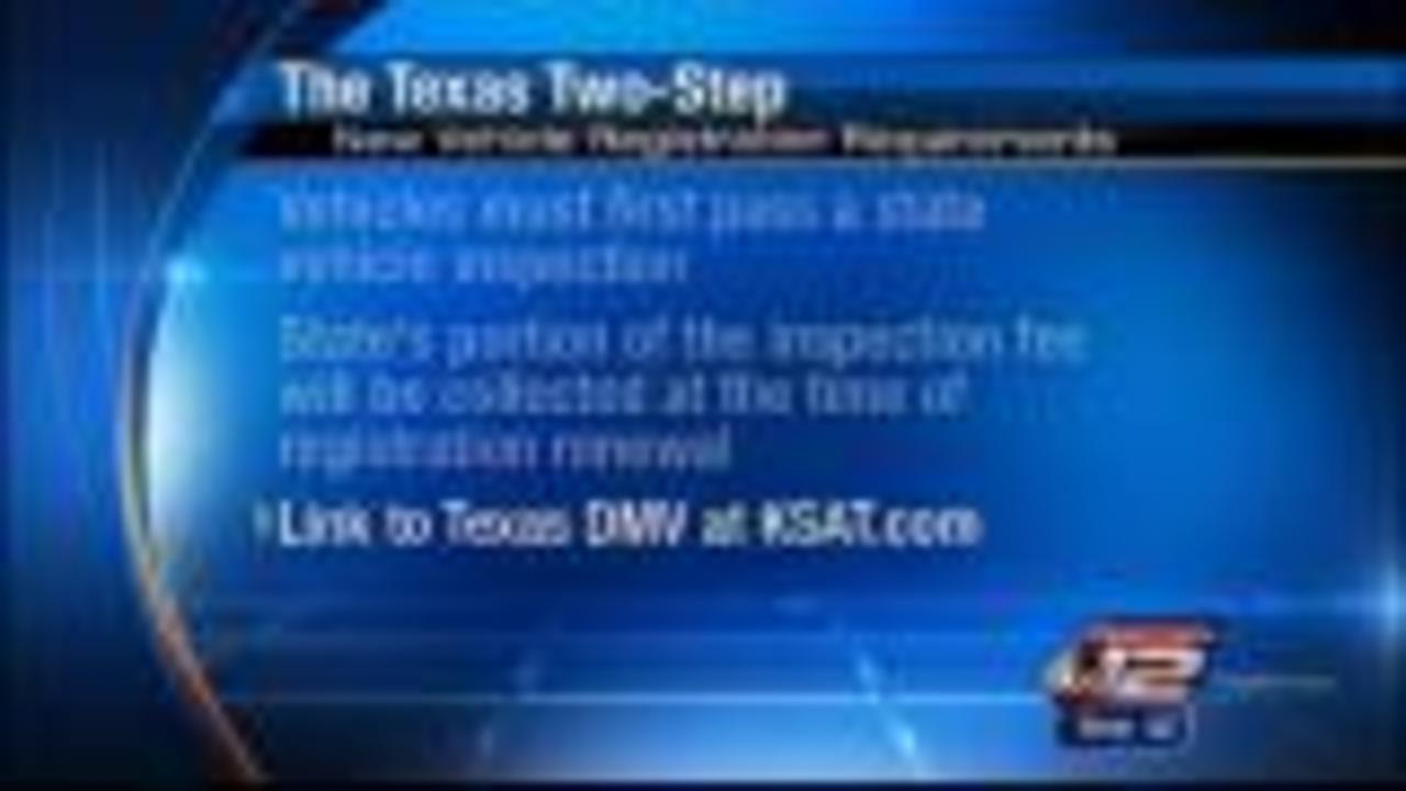 Texas' 1 windshield sticker now in effect