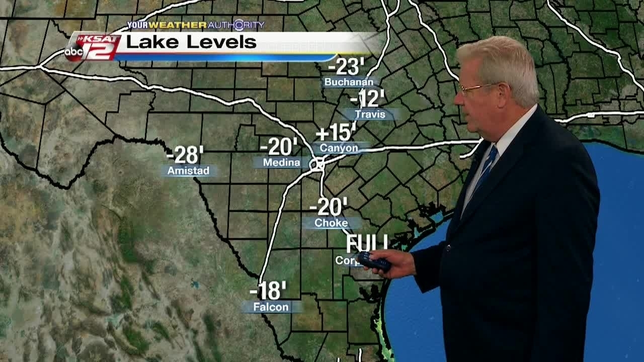 WATCH Before and after drone photos of Medina Lake water level