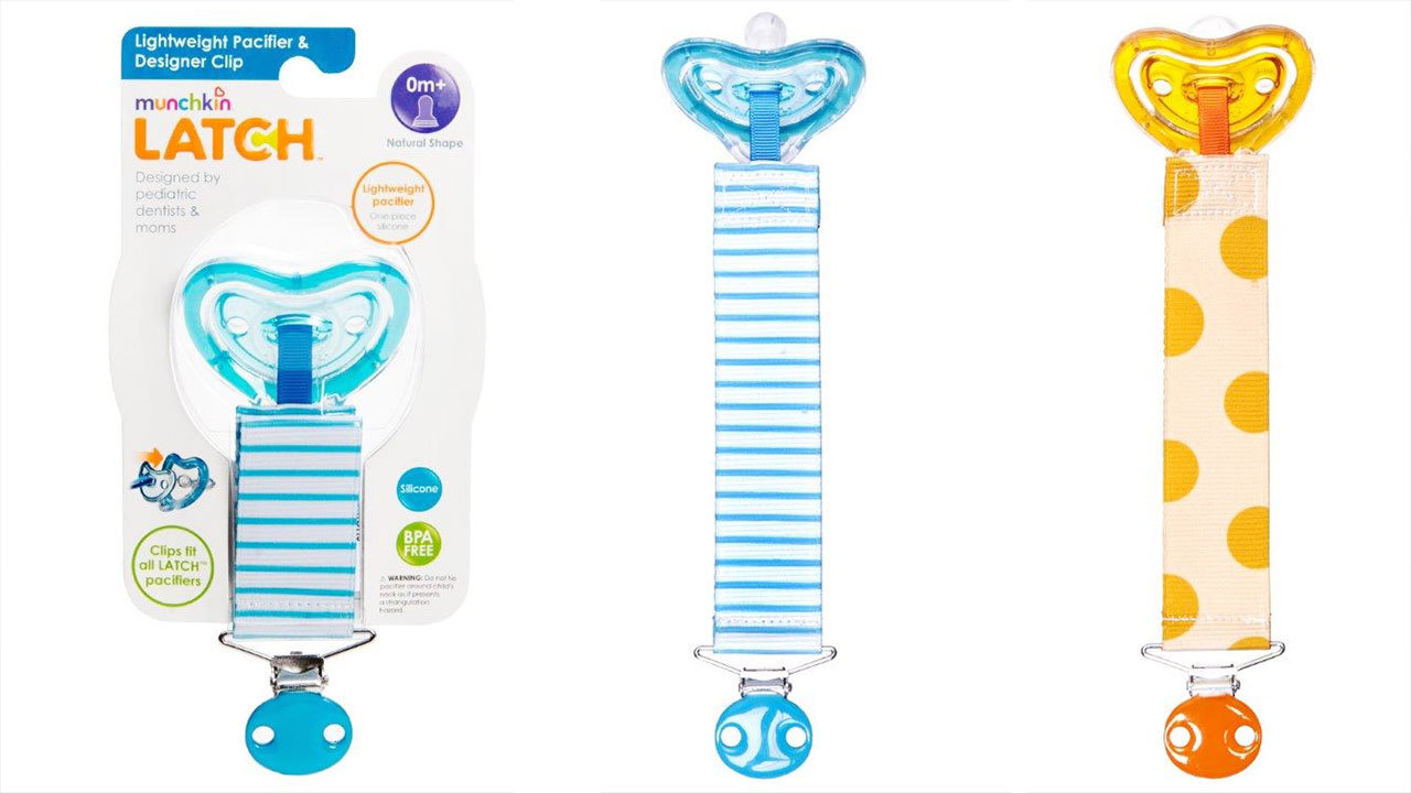 Pacifiers recalled due to choking hazard