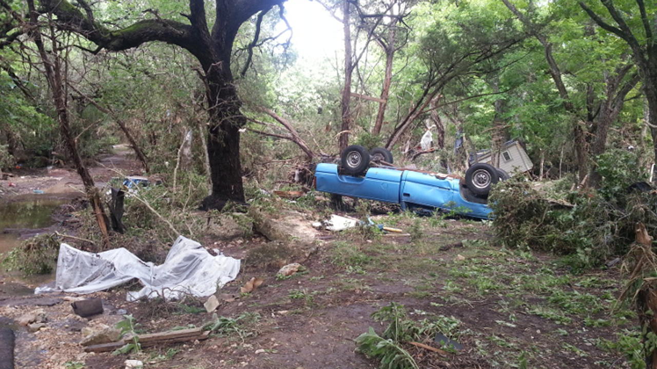 Wimberley floods one year later Timeline, recap of 'tidal...