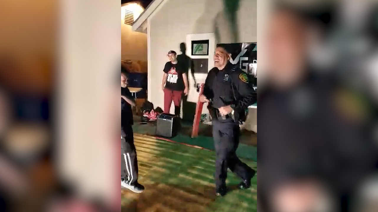 VIRAL VIDEO: San Antonio officer teaches children to salsa dance - KPRC Houston