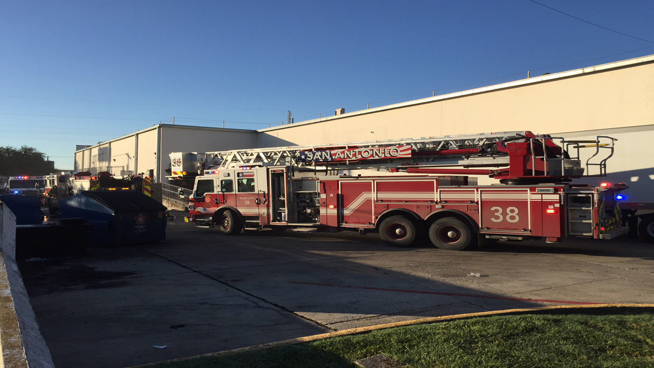 Firefighters respond to reported fire at Goodwill store on...