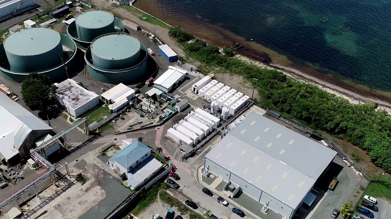 the desalination plant the company