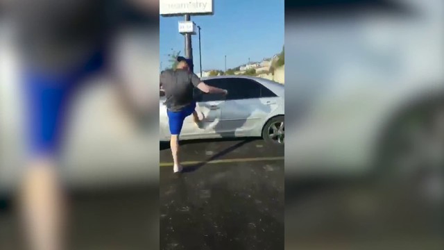 man faces felony charge after filming self stomping kicking car