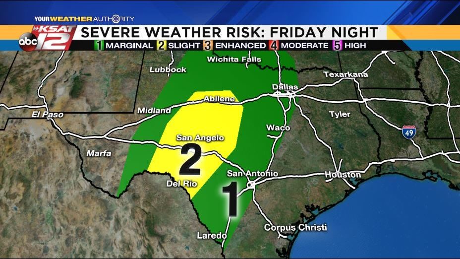 Showers and storms possible this weekend