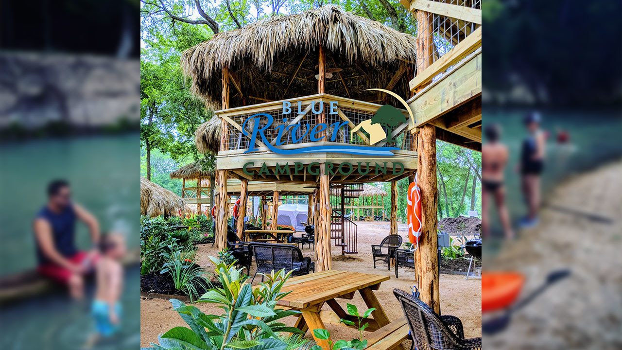 Twostory cabanas available for rent at new tubing spot along...