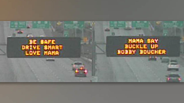 'Mama say buckle up': TxDOT's Mother's Day signs take page from 'The Waterboy'